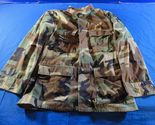 USMC MARINE CORPS HOT WEATHER BDU WOODLAND MILITARY JACKET BLOUSE SMALL ... - $22.96
