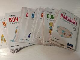 Bonjour! Corso Di Francese (Vaughan 2015) - 36 X CD Audio Italiano Francese - $61.60