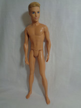 2012 - 2013 Mattel Fashionista Ken Doll Blonde Molded Hair with Blue Eyes - Nude - £7.86 GBP