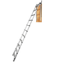 VEVOR Attic Ladder Telescoping, 350pound Capacity, 136.22&quot;x23.62&quot;, Multi... - $302.99