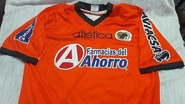 vintage old soccer  Jersey  Jaguares   Mexico atletico - £37.88 GBP