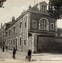 Highschool For Young Girls Blois France 1910s Postcard PCBG12B - $19.99
