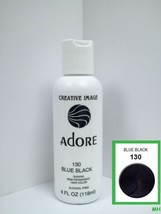 Creative Image Adore Semi Permanent Hair Color #130 Blue Black 4oz - $5.59
