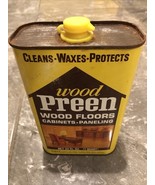 Wood Preen Floors Cabinets Paneling Waxes Protects Cleaner Discontinued ... - $44.55