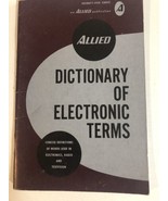 Allied Dictionary Of Electronic Terms Vintage Book Box3 - £6.99 GBP