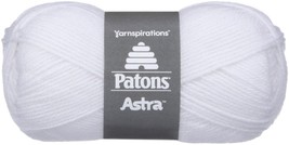 Spinrite Patons Astra Yarn Solids White 1 Pack of 12 Skein - $1,559.75 MXN