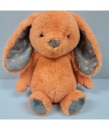 B Softies Coral Orange Bunny Rabbit Plush Stuffed Animal Soft 12&quot; Toy Or... - $10.65