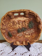 Vintage Mount Rushmore National Memorial pressed wood H.H. Tammen Co. - £11.18 GBP