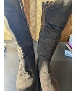 Max collection size 8 calf high suede boots - €24,70 EUR