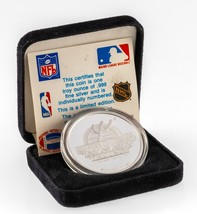 1995 NBA All Star Weekend Phoenix By The Envir Mint 1 oz Silver Round LE... - $74.24