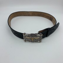 Tony Lama LITTLE TEXAS Leather Belt Made in USA Size 28 C60113 - $17.81