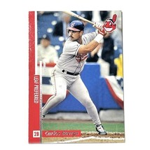 Carlos Baerga #32 Donruss Preferred Leaf 1996 MLB Baseball Cleveland Indians - £0.97 GBP