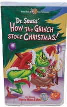 How the Grinch Stole Christmas VHS 2000 Clam Shell Dr. Seuss Video - £5.78 GBP