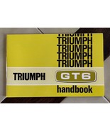 TRIUMPH GT6 Manual Glovebox Handbook (64 pages) ISBN 1 85520 1429 - £17.23 GBP