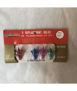 Christmas tulip replacement bulbs 4 colors push In open box - £5.51 GBP