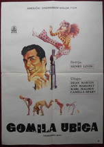 1966 Original Movie Poster Murderers&#39; Row Henry Levin Dean Martin Ann-Margret - £21.57 GBP