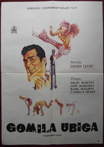 1966 Original Movie Poster Murderers&#39; Row Henry Levin Dean Martin Ann-Margret - £20.31 GBP