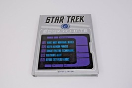 Star Trek: The Book of Lists by Chip Carter (2017, Hardcover) - $12.86