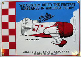 Granville Bros. Aircraft Vintage Aviation Porcelain Metal Sign - $45.00