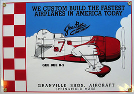 Granville Bros. Aircraft Vintage Aviation Porcelain Metal Sign - £33.65 GBP