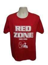 2008 Cornell University Red Zone Football Adult Medium Red TShirt - £14.12 GBP