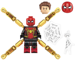 HGF Super Heroes Mini Building Spiderman KF1643 Minifigure Gift Fast Shi... - £4.25 GBP