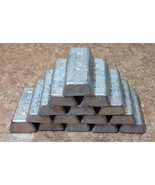 12+ lbs of Soft Lead Ingots for casting weights, sinkers, jigs, bullets ... - $26.89