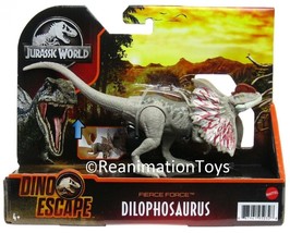 Jurassic World Park Dino Escape Fierce Force Dilophosaurus Spitter Dinosaur NIB - £39.90 GBP
