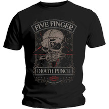 Five Finger Death Punch Wicked Official Tee T-Shirt Mens Unisex - £26.83 GBP