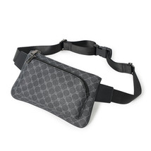 Street Chest Bag Trendy Men&#39;s Waist Bag Crossbody Bag Chest Bag Mobile Phone Bag - £21.24 GBP