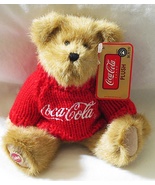 Boyds Bears Johnny 8-inch Plush Coca-Cola Bear  - £10.14 GBP