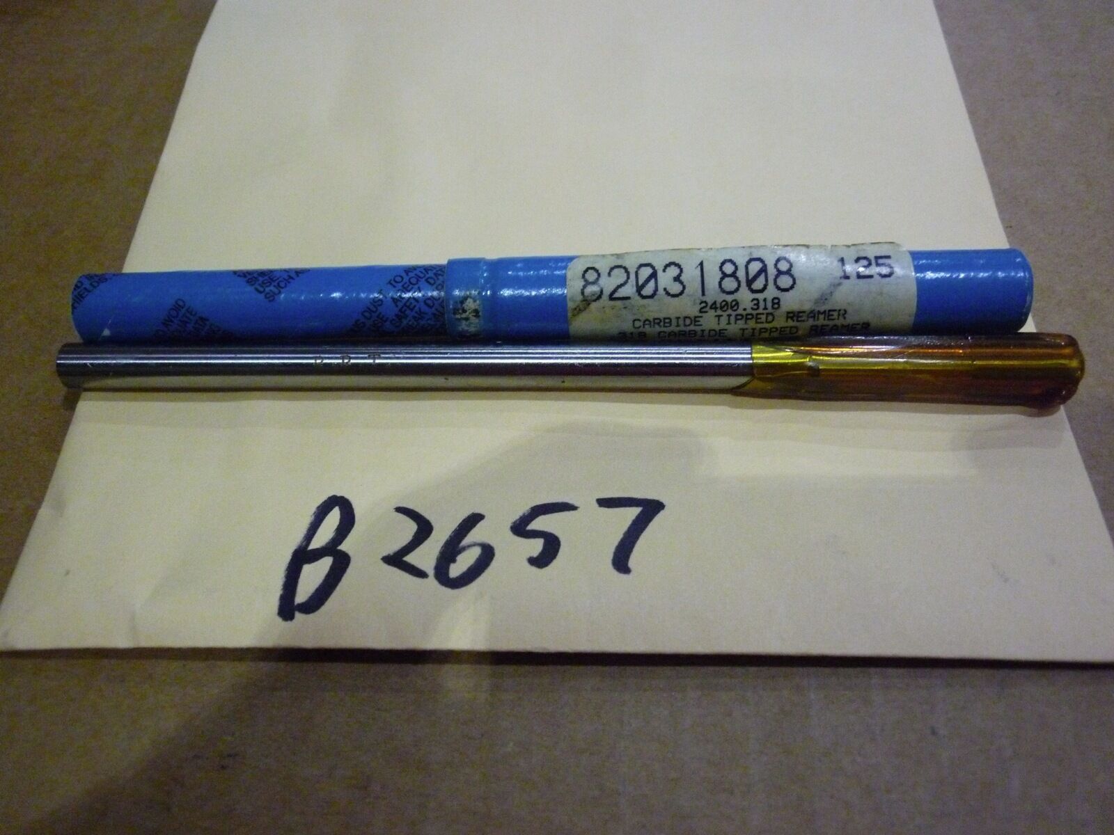 RRT 240 .3180&quot; dia 6&quot; long reamer - $50.00