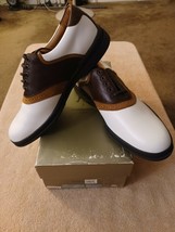 TZ GOLF - Nordstrom MEN&#39;S Outlast Fairway Spikeless Golf Shoes Size 10M #000657 - £55.13 GBP