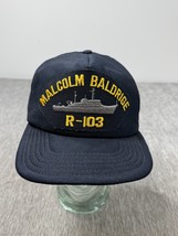 Vintage US Navy Hat Cap Malcolm Balrdige R-103 NOAA Ship Veteran Vet Mens - $49.49