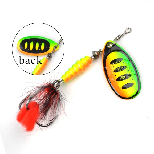 FTK Fishing Lure Spinner Bait 10 Colors Size 3# 4# 5# Weight 8g 13g 15g bass bai - £48.76 GBP