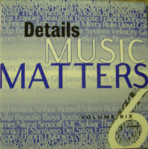 Details Music Matters Volume 6 Cd - £8.59 GBP