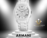 Orologio da donna Emporio Armani AR1403 con cinturino in ceramica bianco... - $129.33