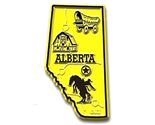 Alberta Map Fridge Magnet - $7.99