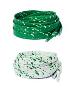 Green White Cement Flat Laces For Air AJ Jordan 4 IV SB - $8.49