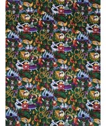 12 Days Of Christmas Jim Shore Red Roster Quilt Fabric 3 7/8yds Cotton S... - £35.17 GBP