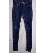 Urban Outfitters BDG Jeans Stretch Cigarette Skinny Dark Blue Distressed... - £16.15 GBP