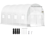 VEVOR Walk-in Tunnel Greenhouse, 15 x 7 x 7 ft Portable Plant Hot House ... - $118.30