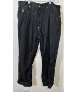 Eight 732 Men’s We Fly Together Gold Embroidered Straight Leg Denim Jean... - $54.32 CAD
