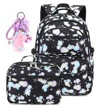 New Backpack for Girls Elementary School Bookbags Set with Lunch Box Kid... - £131.52 GBP