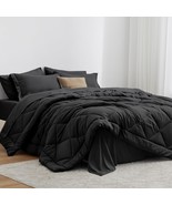 Love&#39;S Cabin Queen Comforter Set Black, 7 Pieces Queen Bed In A Bag, All... - $43.98