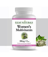 iLeafNaturals Women’s Multivitamin, Minerals, Antioxidants, Herbs 500 MG - £13.19 GBP