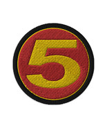 Mach 5 Speed Racer Custom Embroidered Patch 3″ (7.6 cm) in diameter - £14.62 GBP