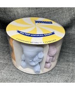 NIB Vintage Crabtree &amp; Evelyn Big Top Circus Animals Baby Soap Gift Set - $54.31 CAD
