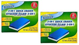( LOT 2 ) Scrub Buddies, 2 in 1 Quick Eraser Sponge &amp; Eraser 2-pk/Box NE... - $20.69 CAD