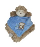 Inter-American Plush Lovey Boy Blue Security Blanket Little Monkey 2011 15&quot; - £12.55 GBP